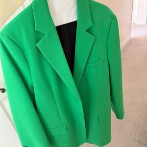 Zara Vibrant Green Women's Blazer